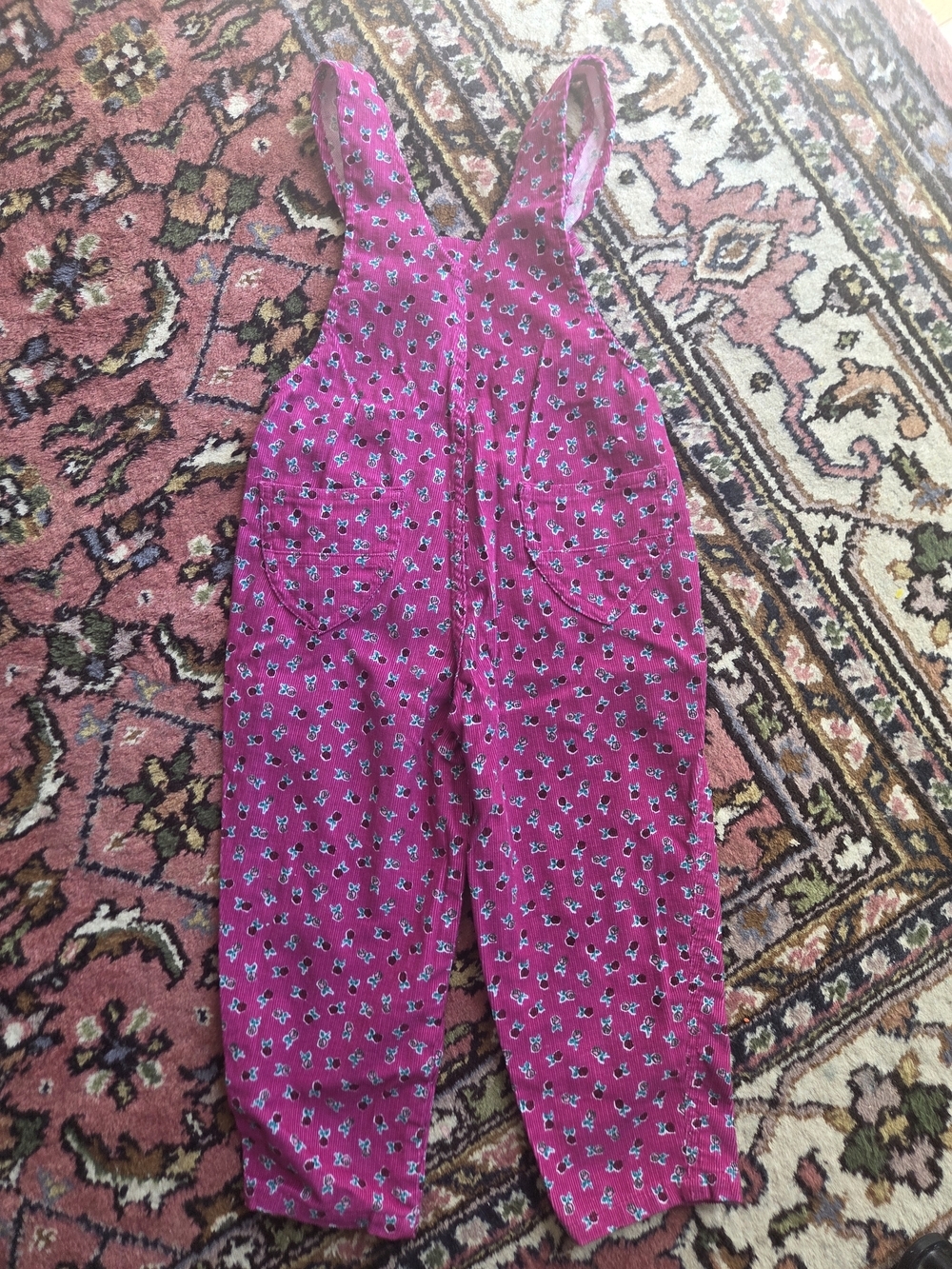 Two Vintage 1995 Carter's Kids Overalls *READ DESCRIPTION AND SEE ALL PHOTOS* - Picture 4 of 13